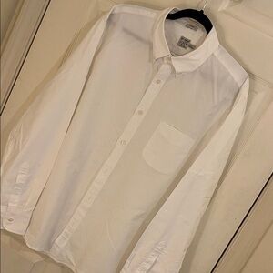 J. Crew Crisp White Dress Shirt